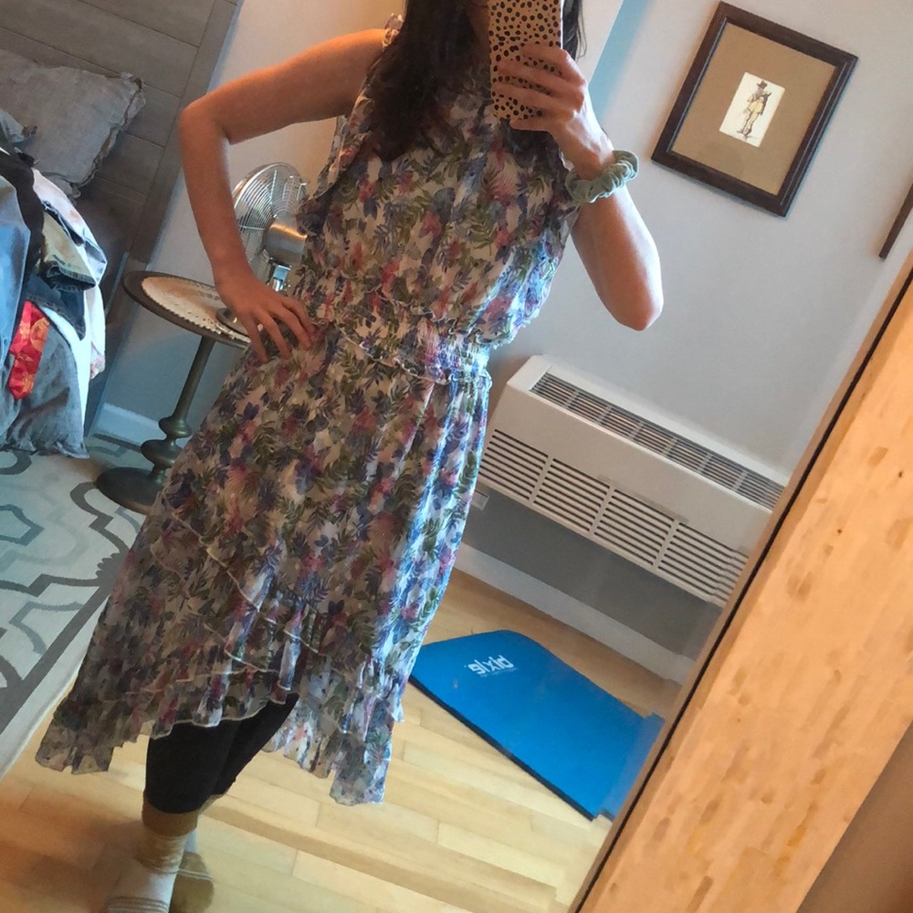 Floral Ruffle Dress - Picture 5 of 5
